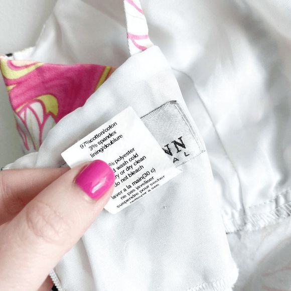 Lori Ann Montreal Summer Sun Dress Sleeveless Sexy V Neck Floral Pink Women's 10 - Picture 5 of 7